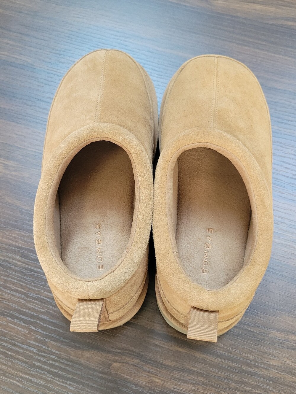 Bombas Camel Saturday Seude Slippers Women Size 8 Comfort Leisure Casual Relaxed